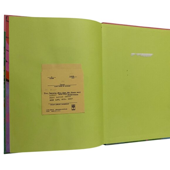 Edward Lear Hardcover Book Lot of 2 Psychedelic Artwork Dale Maxey Vtg 60s 70s - Picture 6 of 12